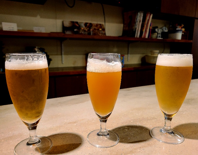 ビール三種